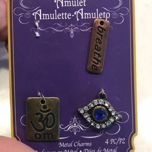 3 metal amulet pendants all pendants 5/$30